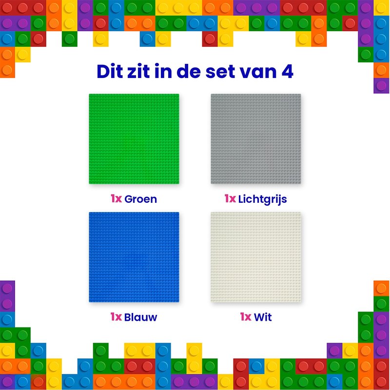 De platen in de set