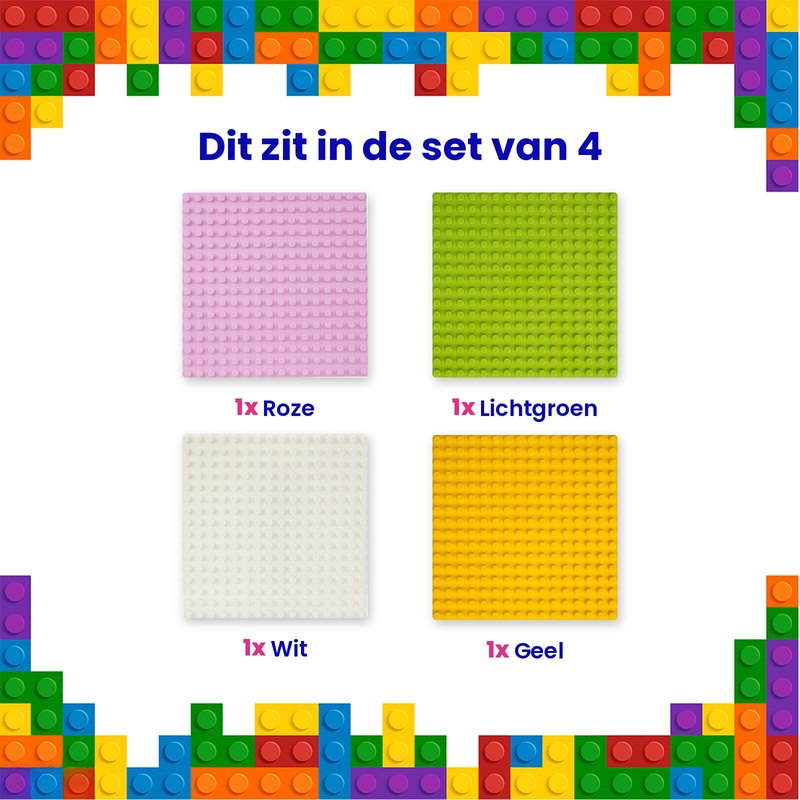 De platen in de set