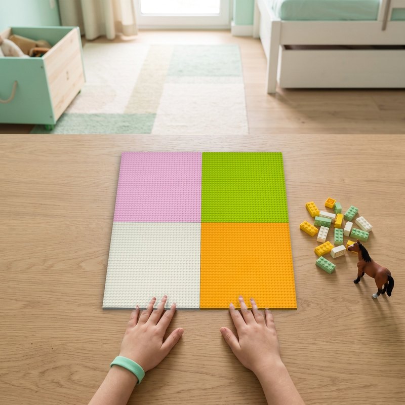 De set op een speeltafel