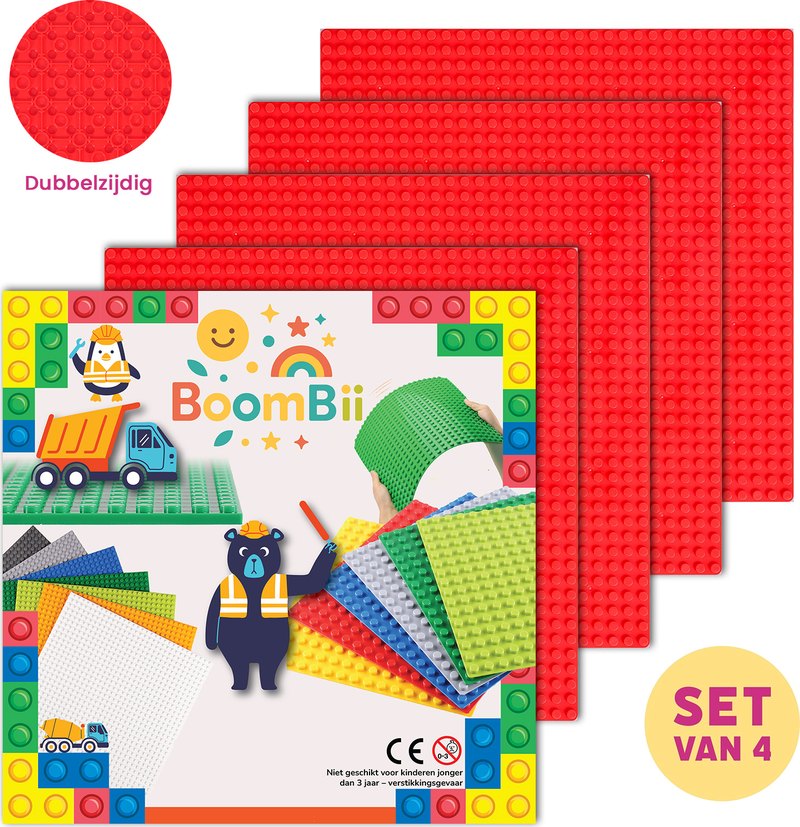 Bouwplaat Rood